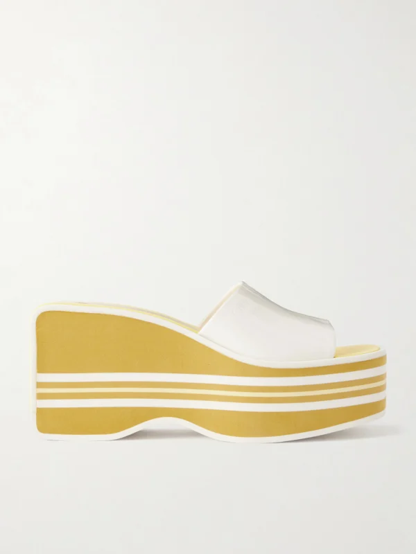 Chloé Swimming Cool Patent-leather Sandals