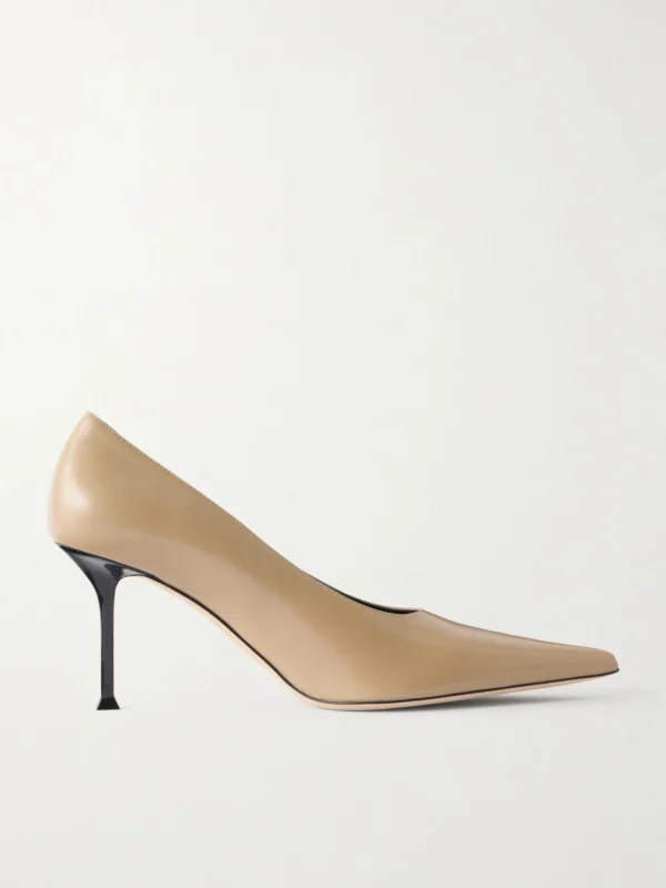 Christen Helix 75 Leather Pumps