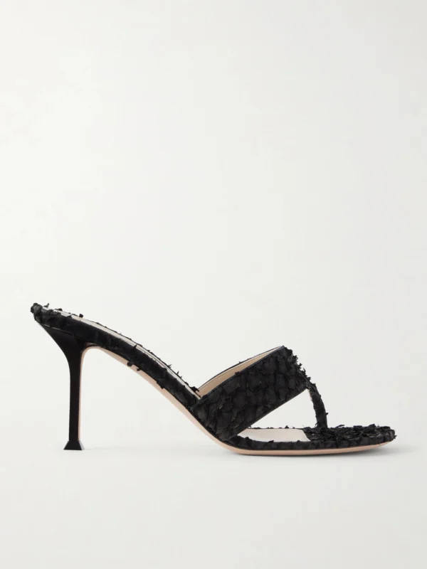 Christen Helix 75 Leather Thong Sandals