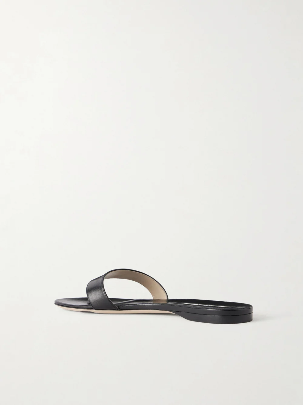 Back view of the Christen Helix Leather Thong Sandals