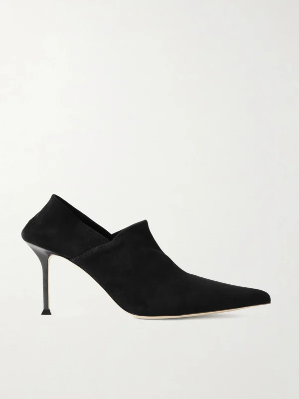 Christen Helix Suede Pumps