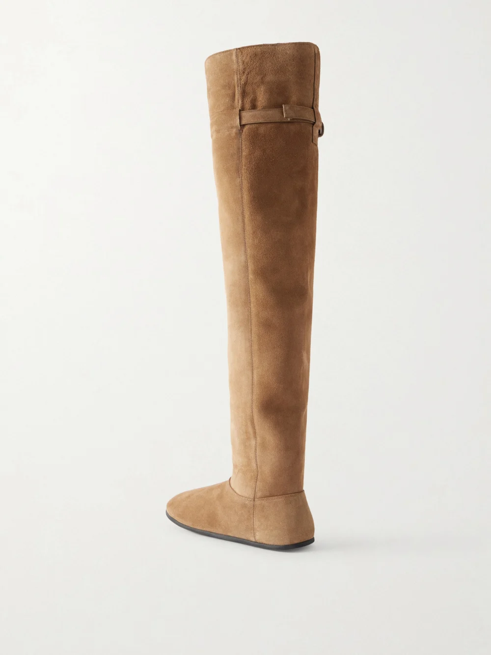 Back view of the Christen Santiago Leather Knee Boots