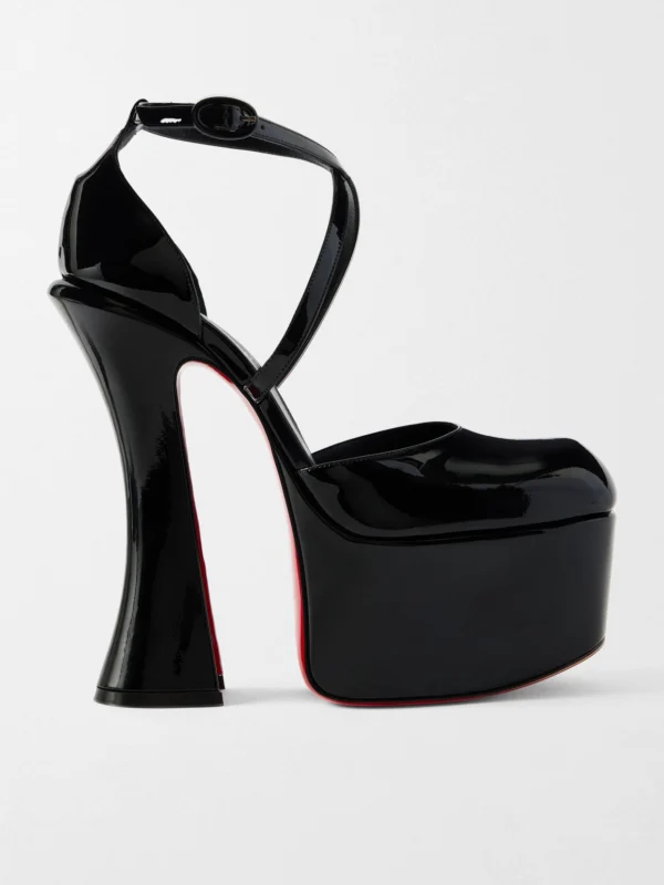 Christian Louboutin Aquadorcet 160 Patent-leather Platform Pumps