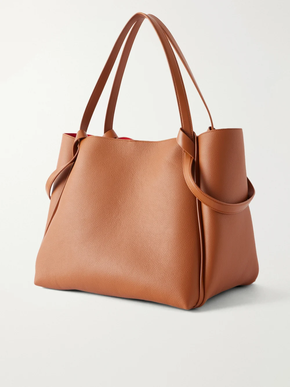 Back view of the Christian Louboutin Bettina Large Full-grain Leather Tote