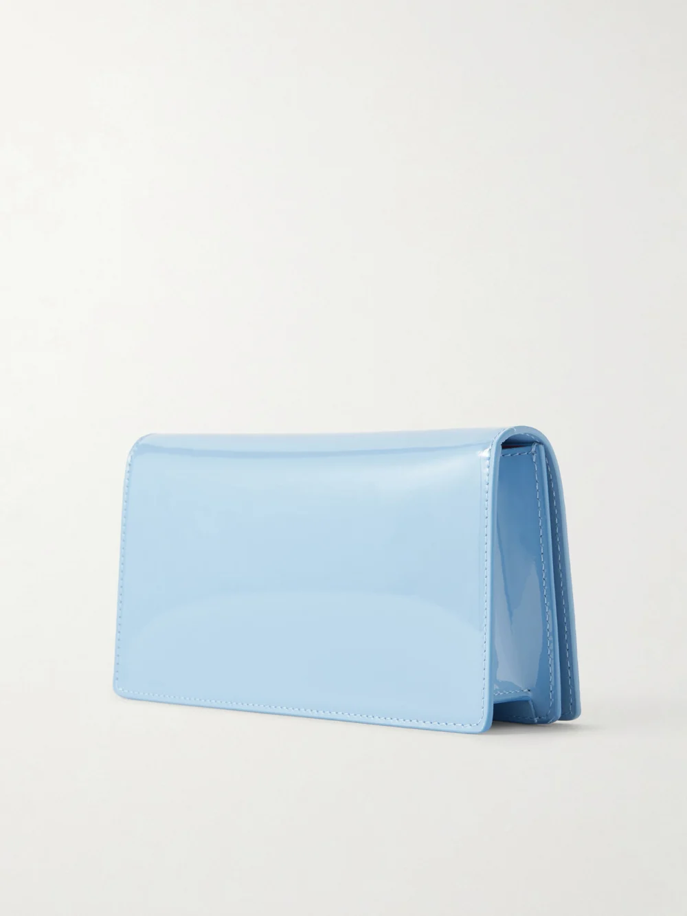 Back view of the Christian Louboutin Bettina Patent-leather Clutch