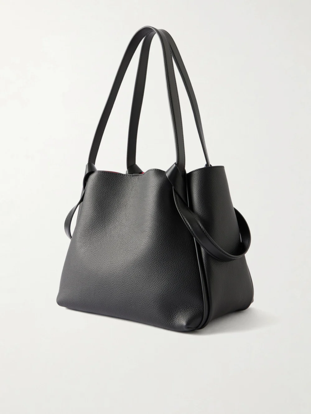 Back view of the Christian Louboutin Bettina Small Embellished Leather Tote