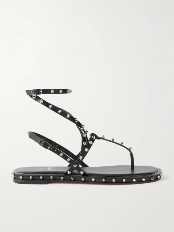 Christian Louboutin Bombina Studded Leather Sandals