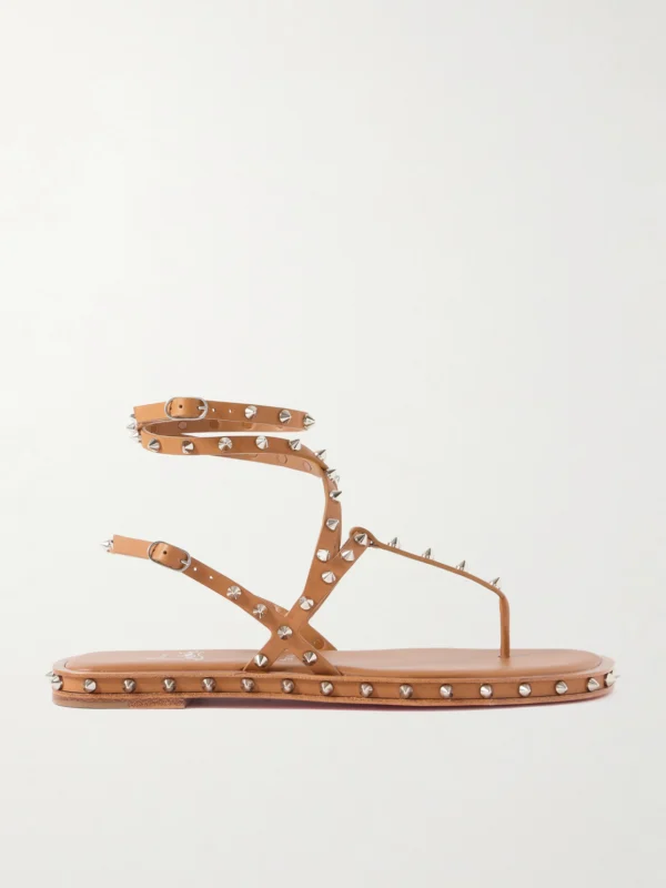 Christian Louboutin Bombina Studded Leather Sandals