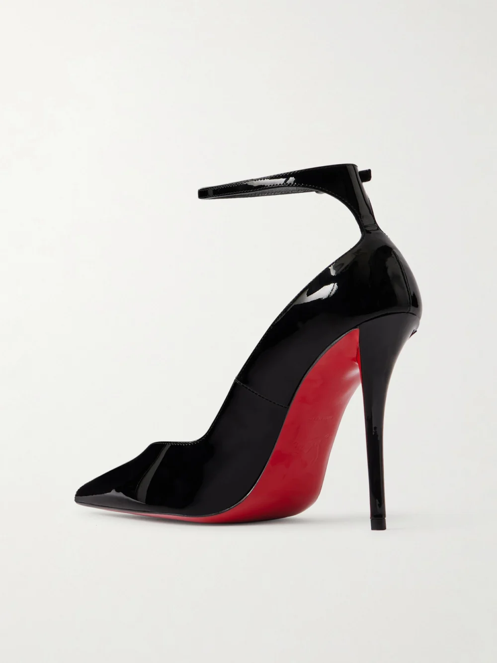 Back view of the Christian Louboutin Erozee 100 Patent-leather Pumps