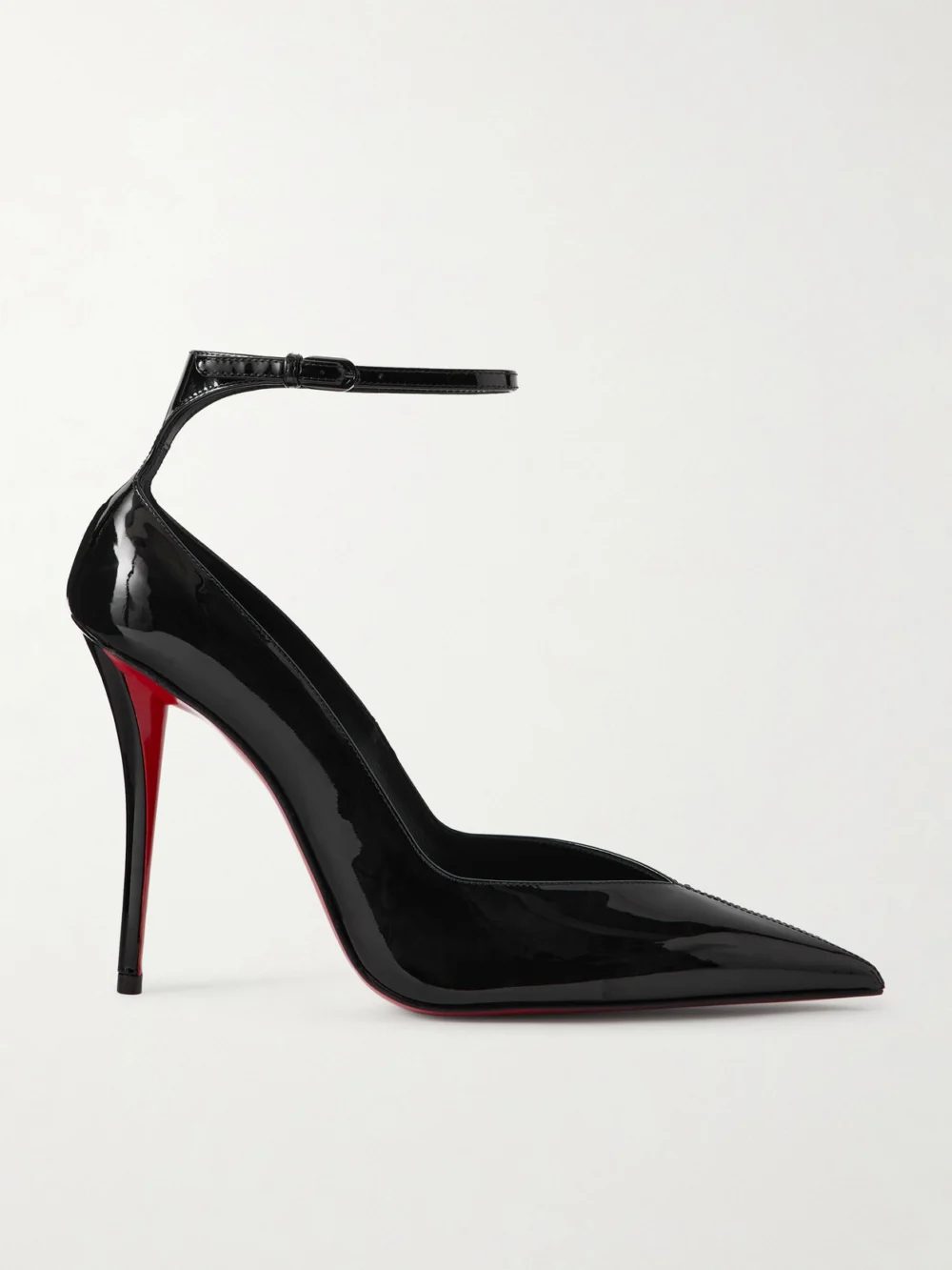 Christian Louboutin Erozee 100 Patent-leather Pumps in black