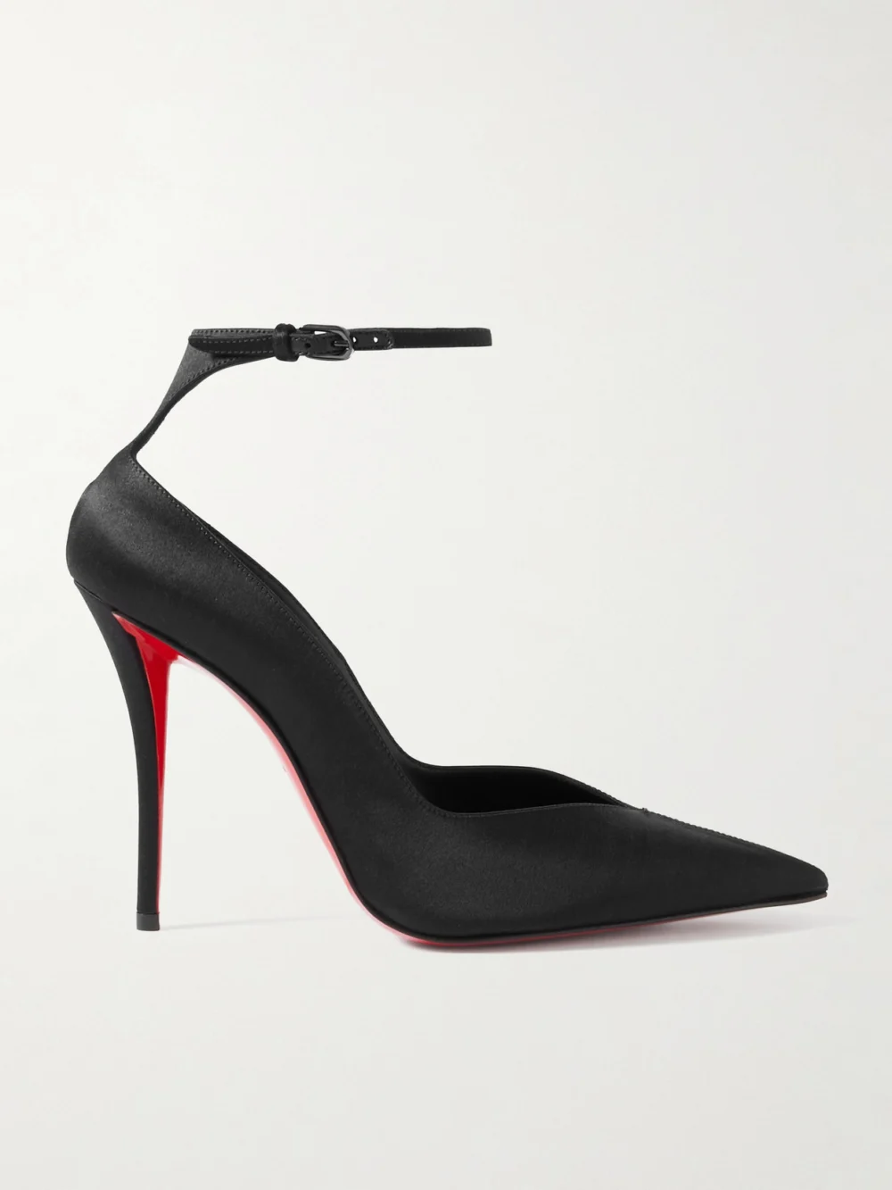 Christian Louboutin Erozee 100 Satin Pumps in black