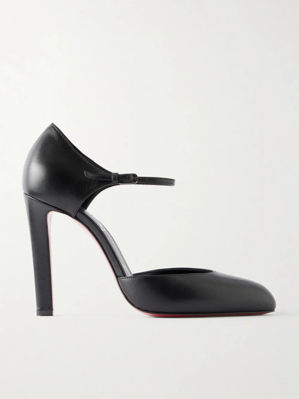 Christian Louboutin Fanny 100 Leather Pumps in black