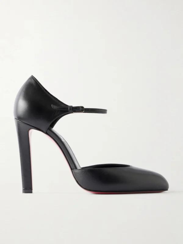 Christian Louboutin Fanny 100 Leather Pumps