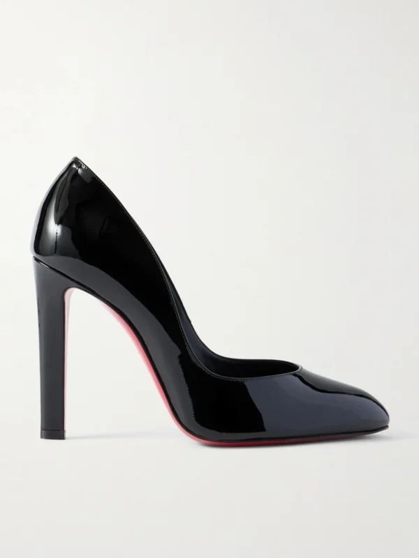 Christian Louboutin Fannylove 100 Patent-leather Pumps