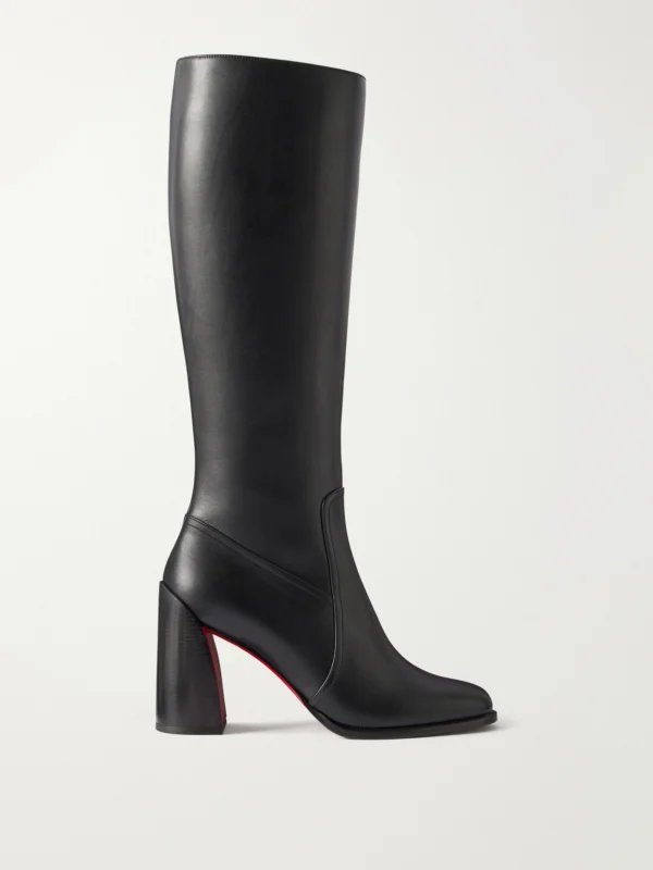 Christian Louboutin Iranina 85 Leather Knee Boots