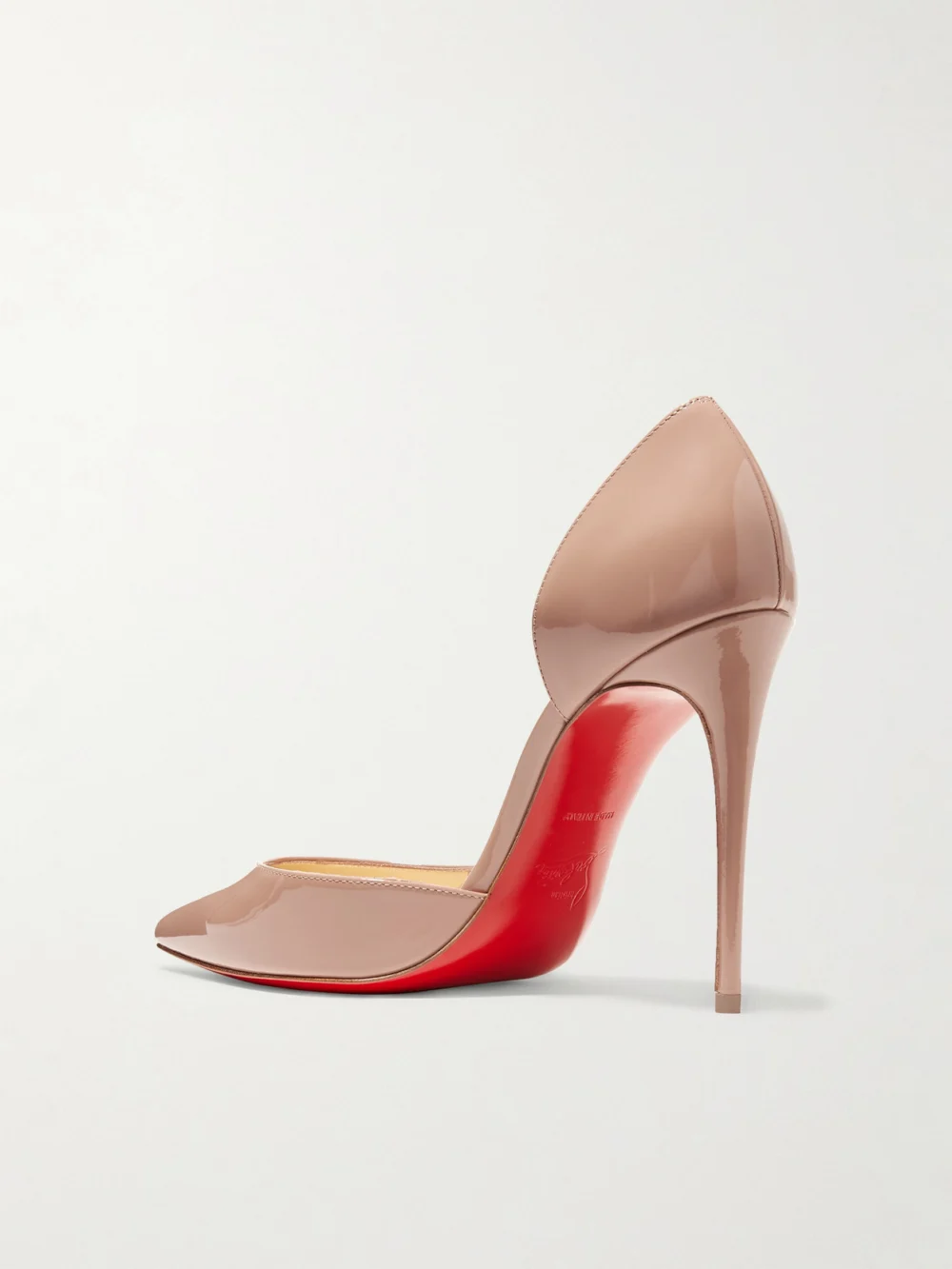 Back view of the Christian Louboutin Iriza 100 Patent-leather Pumps