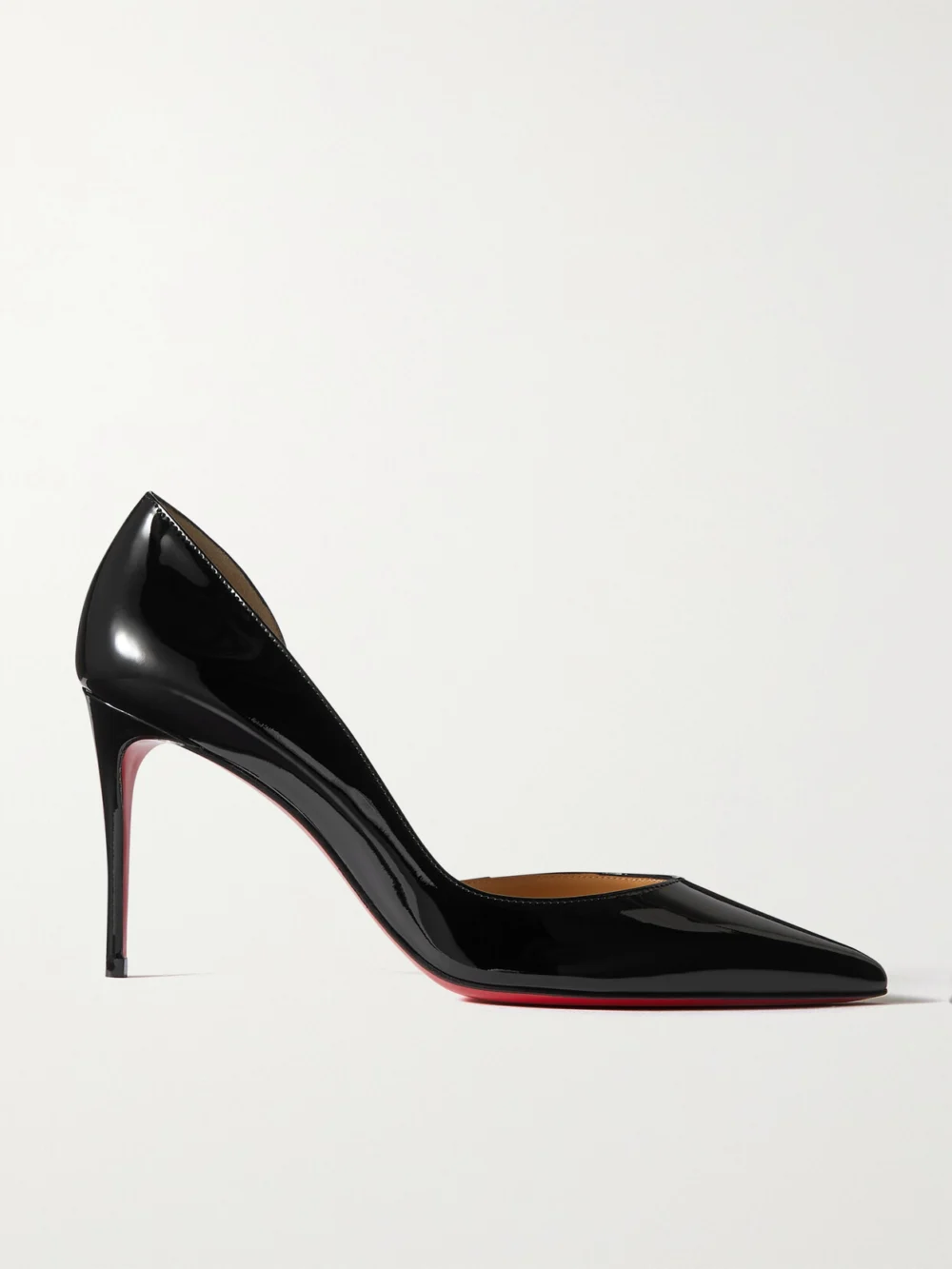 Christian Louboutin Iriza 85 Patent-leather Pumps in black
