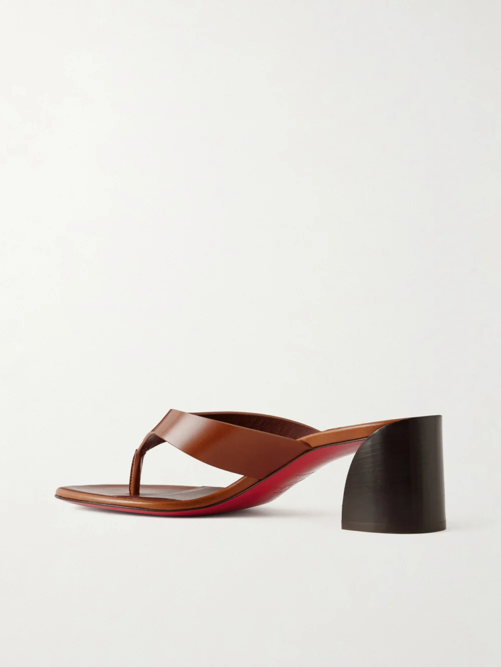 Back view of the Christian Louboutin Janetonga 55 Leather Sandals