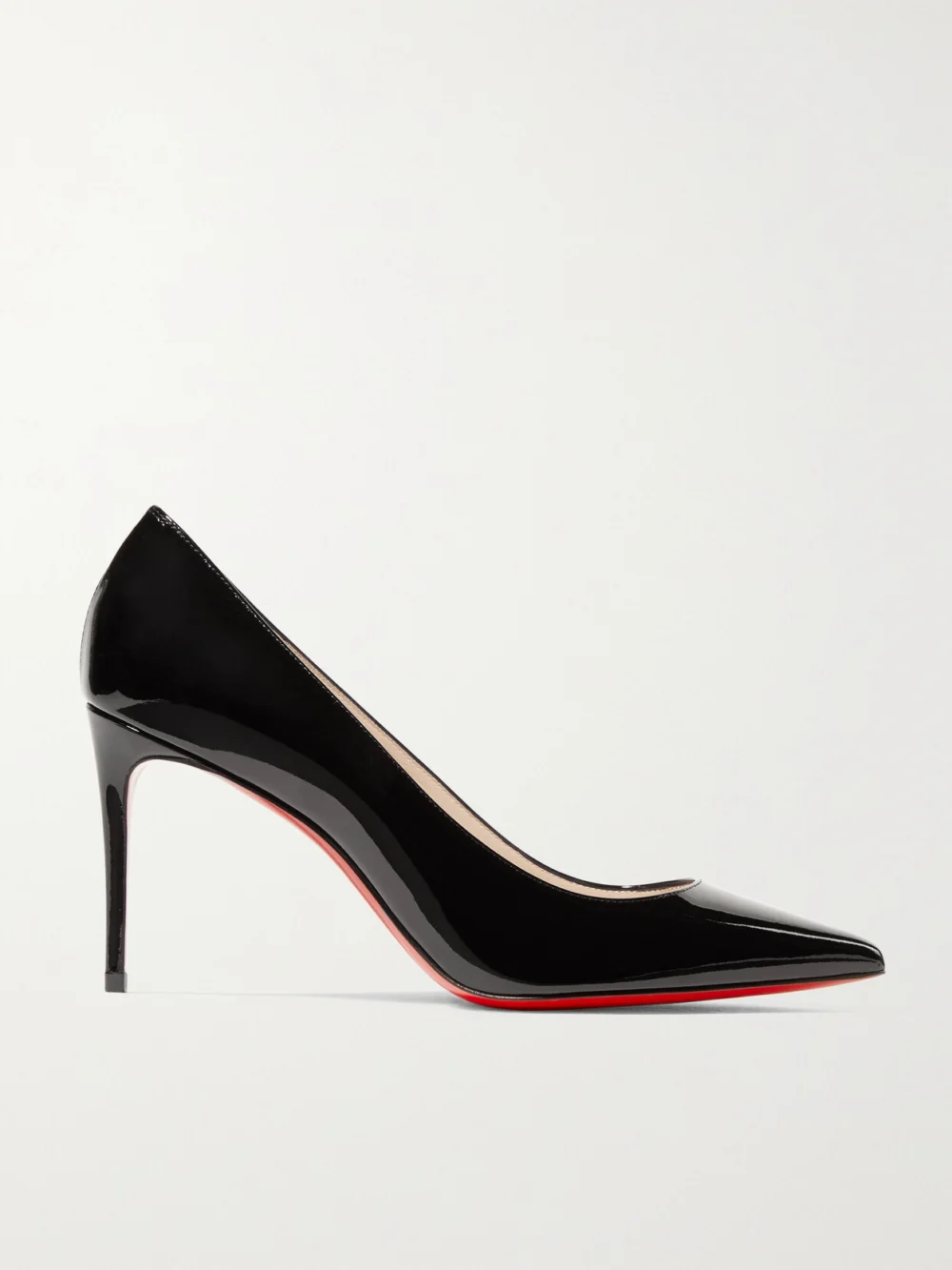 Christian Louboutin Kate 85 Patent-leather Pumps in black