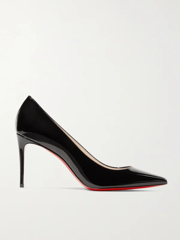 Christian Louboutin Kate 85 Patent-leather Pumps