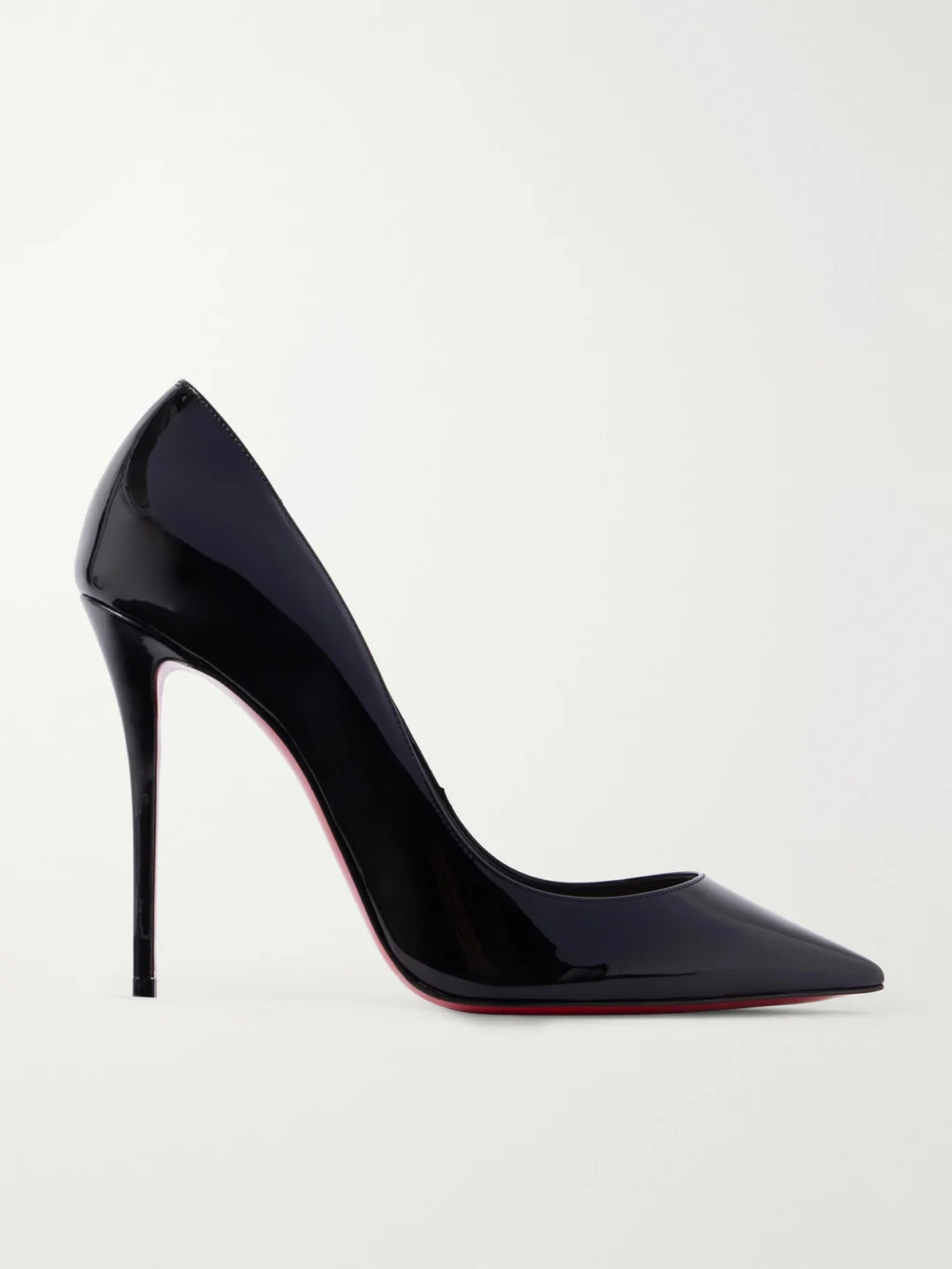 Christian Louboutin La Pigalle 100 Patent-leather Pumps in black