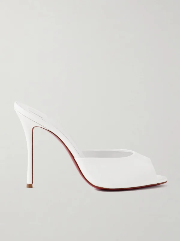 Christian Louboutin Me Dolly 100 Patent-leather Mules