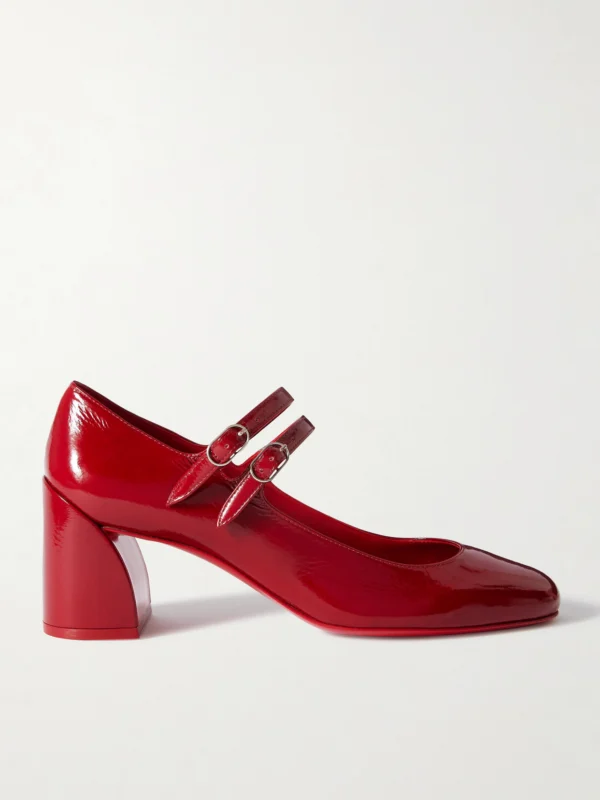Christian Louboutin Miss Jane 55 Patent-leather Pumps