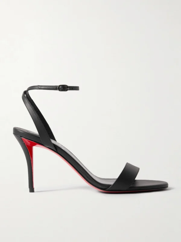 Christian Louboutin Miss Z 80 Leather Sandals
