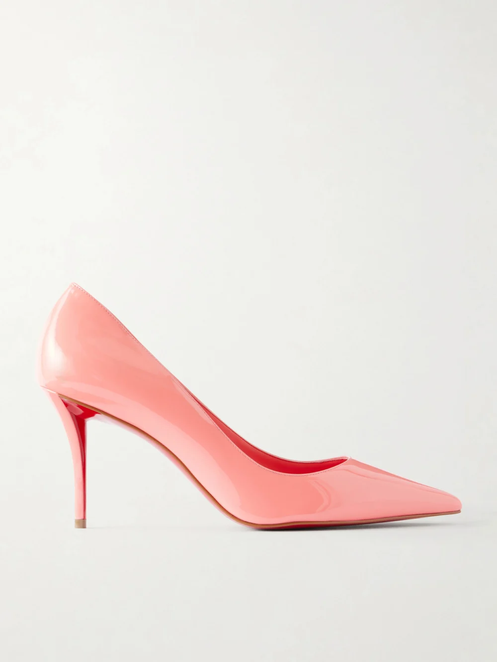 Christian Louboutin Miss Z 80 Patent-leather Pumps in pink