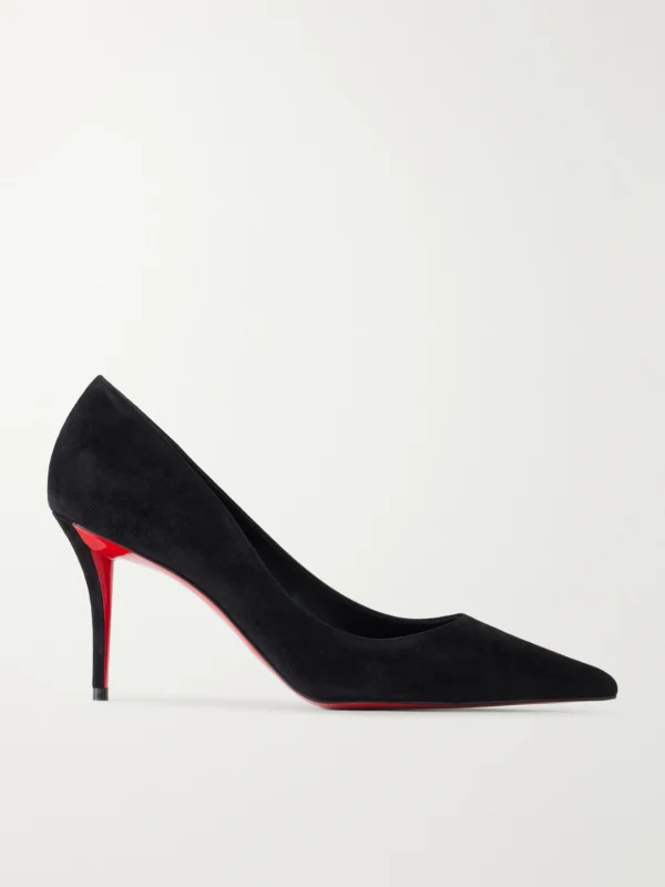 Christian Louboutin Miss Z 80 Suede Pumps