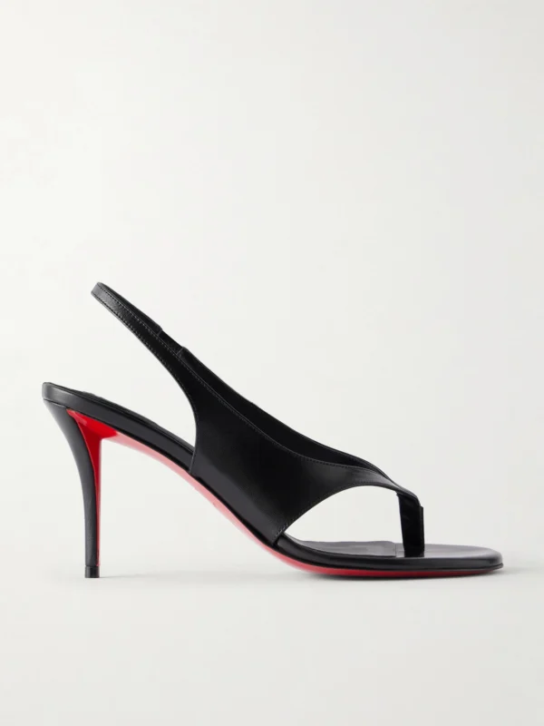 Christian Louboutin Miss Z Infradita 80 Leather Sandals