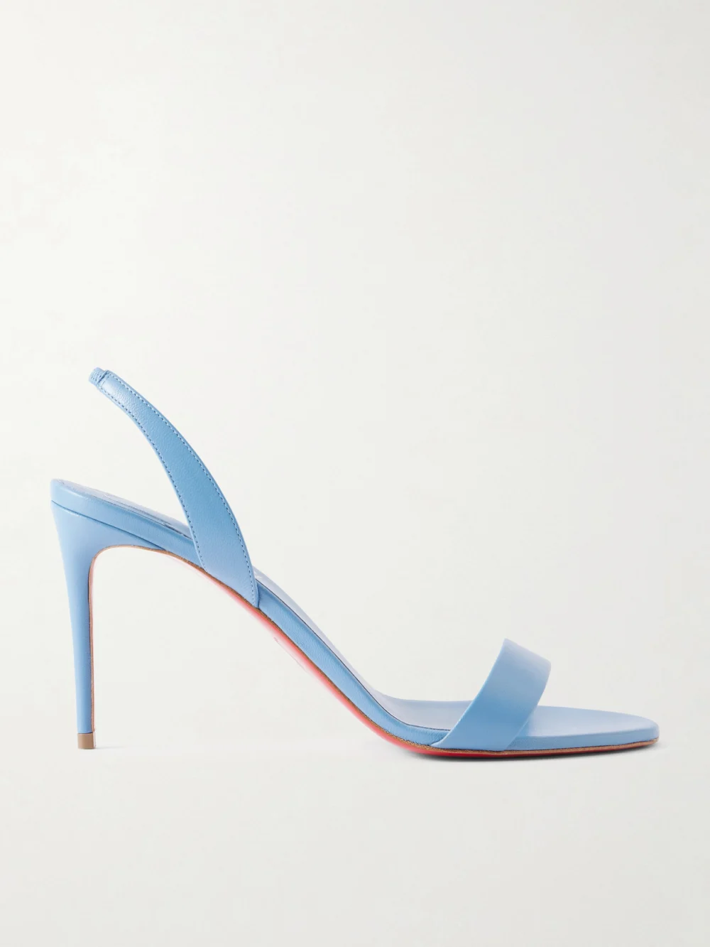 Christian Louboutin O Marilyn 85 Leather Sandals in blue