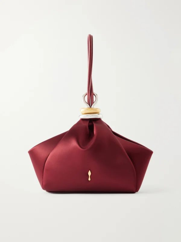 Christian Louboutin Sabrina Satin Clutch