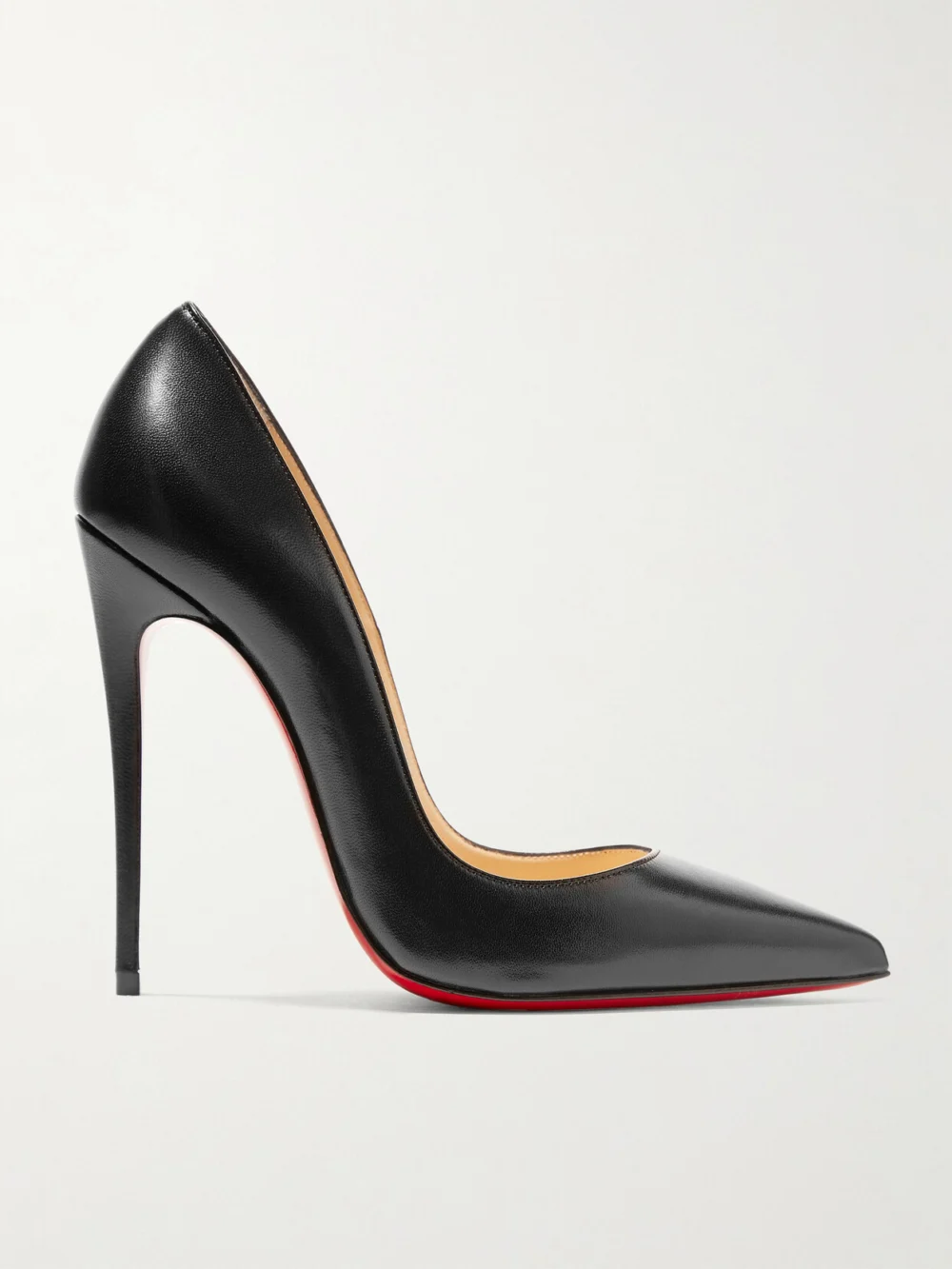 Christian Louboutin So Kate 120 Leather Pumps in black