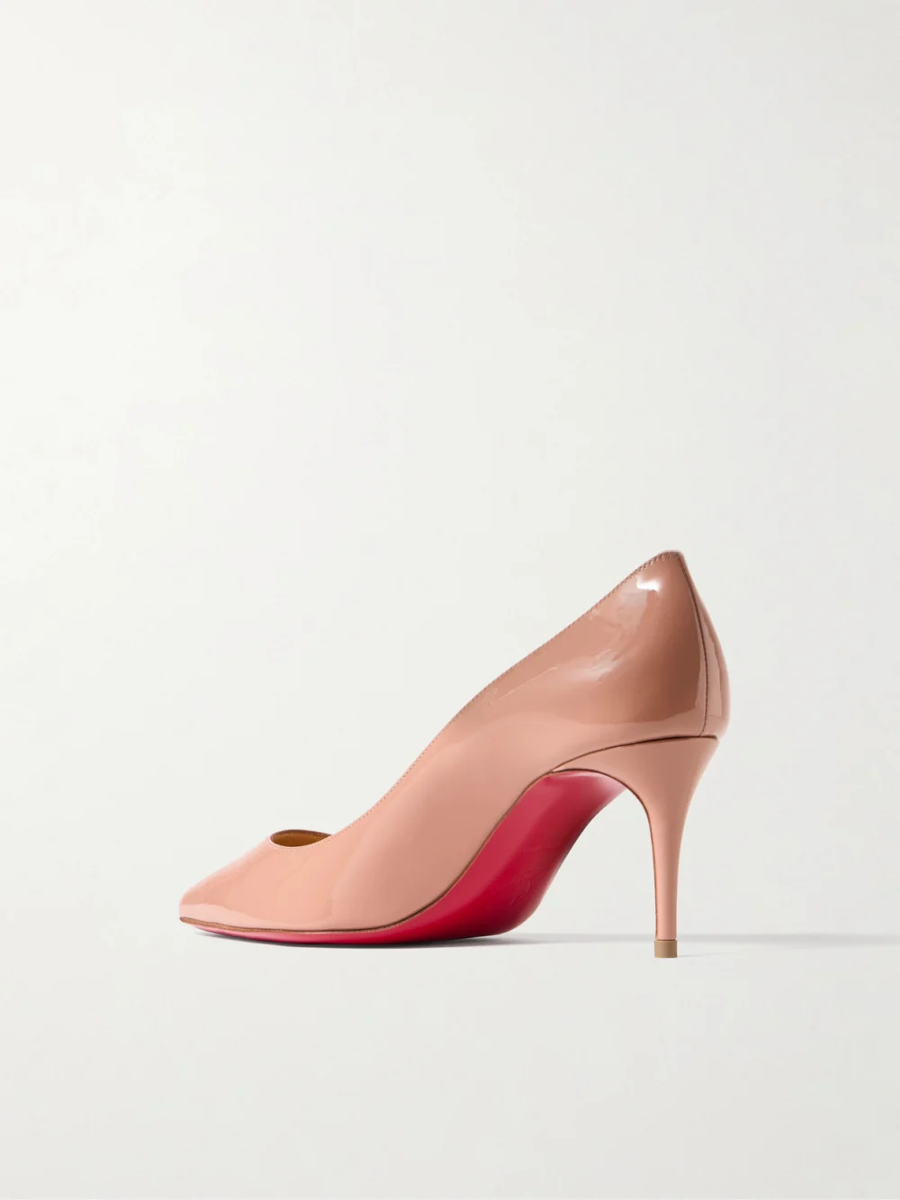 Back view of the Christian Louboutin So Kate 70 Patent-leather Pumps