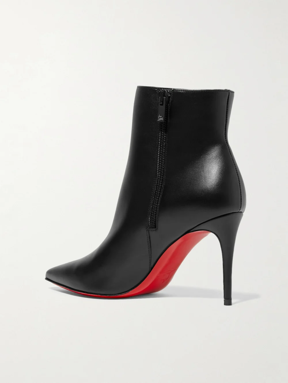 Back view of the Christian Louboutin So Kate Booty 85 Leather Ankle Boots