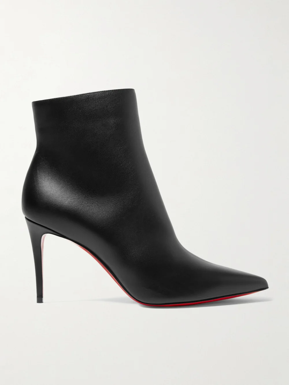 Christian Louboutin So Kate Booty 85 Leather Ankle Boots in black