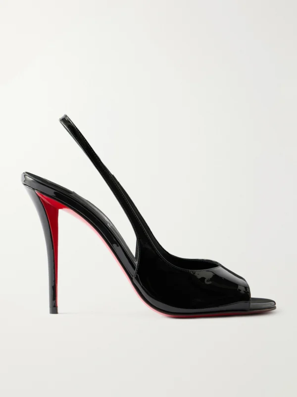 Christian Louboutin Sofia Z 100 Leather Slingback Sandals