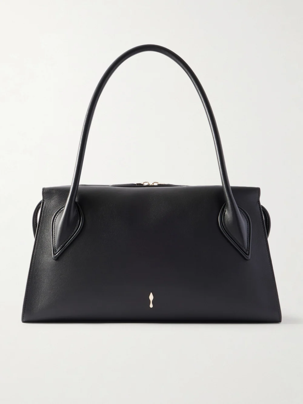 Christian Louboutin Venus Medium Leather Shoulder Bag in black