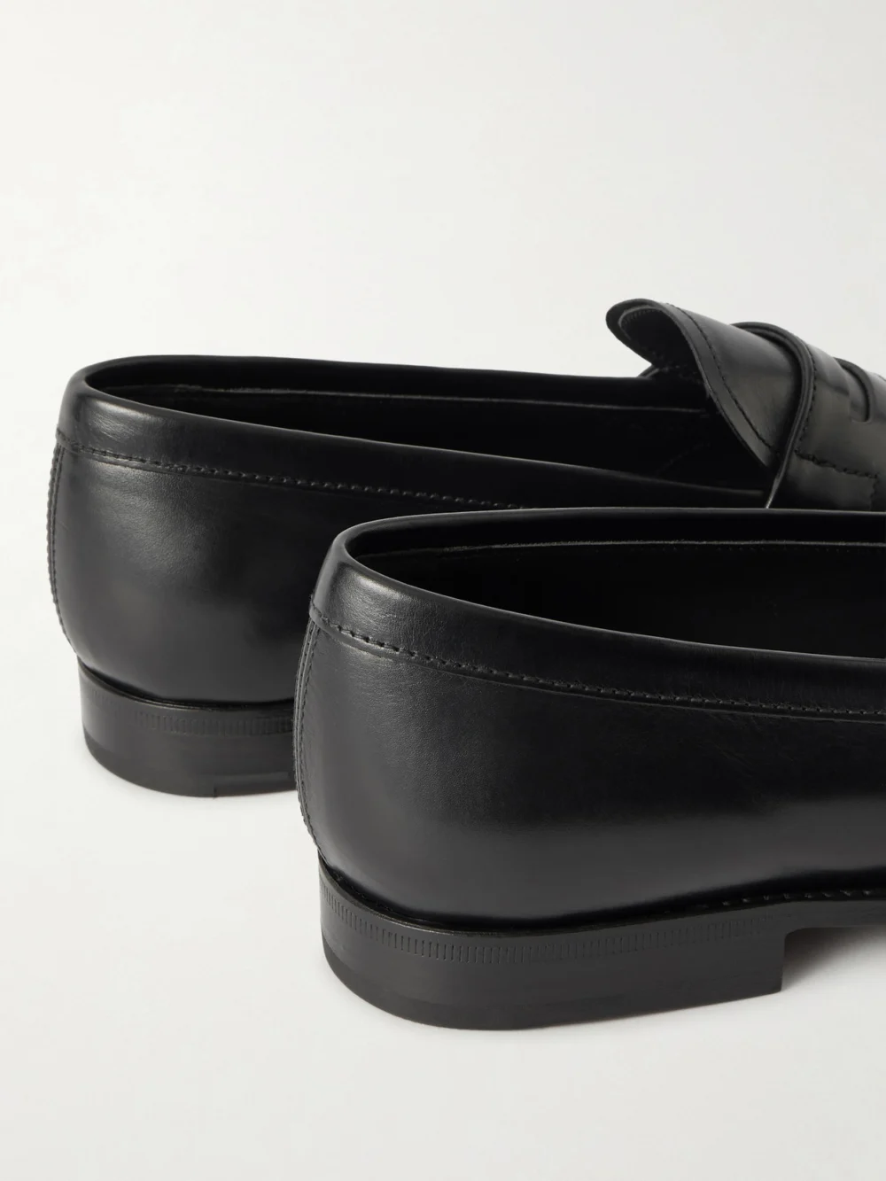 Close-up detail of the Church's Heswall Leather Loafers