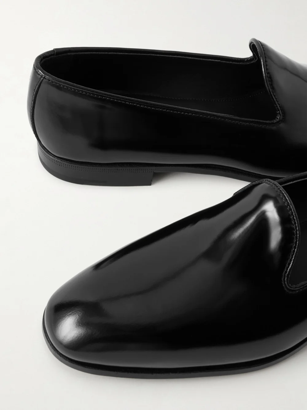 Close-up detail of the Church's Reign Leather Loafers