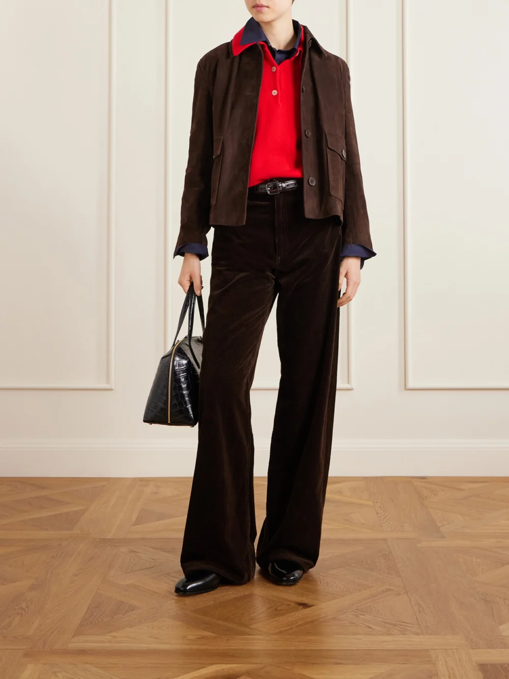 Church's Reign Leather Loafers, styled view