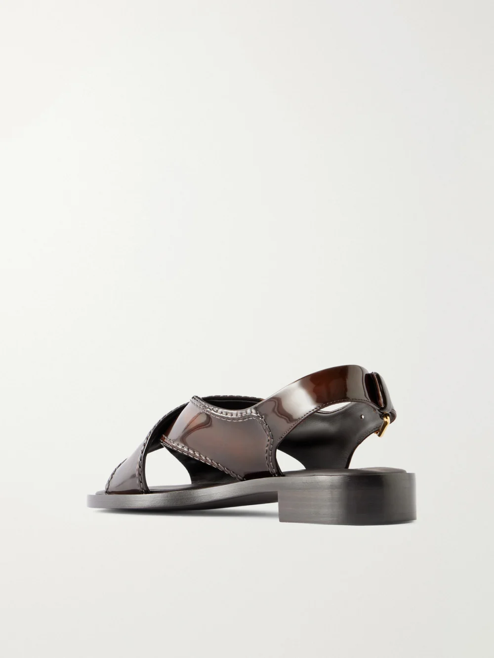 Back view of the Church's Sondra Patent-leather Sandals