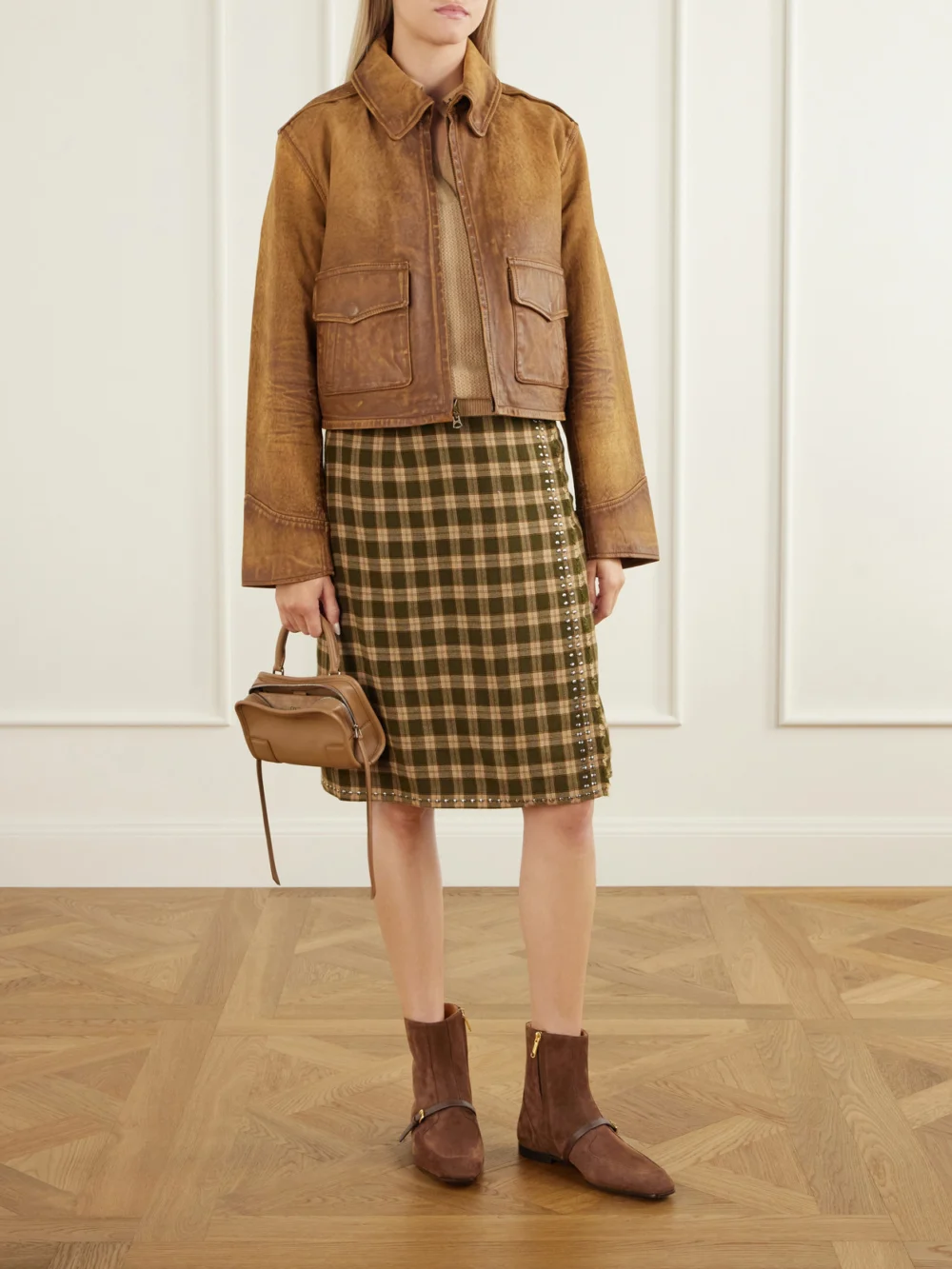 Church's Suzanne Suede Ankle Boots, styled view