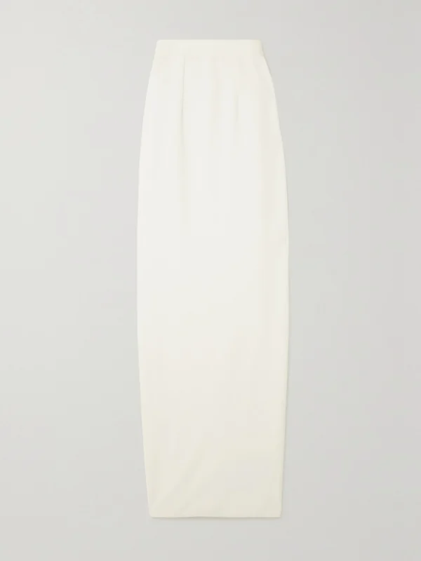 Clio Peppiatt Stretch-crepe Maxi Skirt
