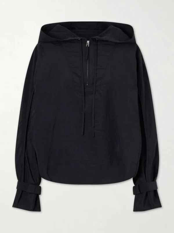 Co Embellished Recycled-shell Half-zip Jacket