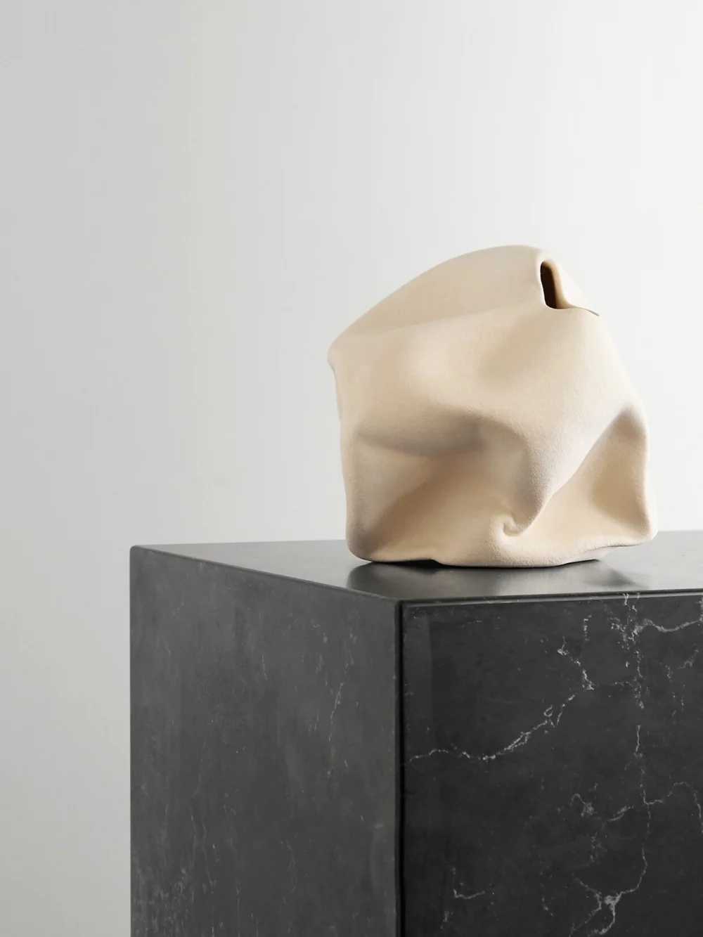 Completedworks + Ekaterina Bazhenova Yamasaki Goliath Ceramic Vase in beige
