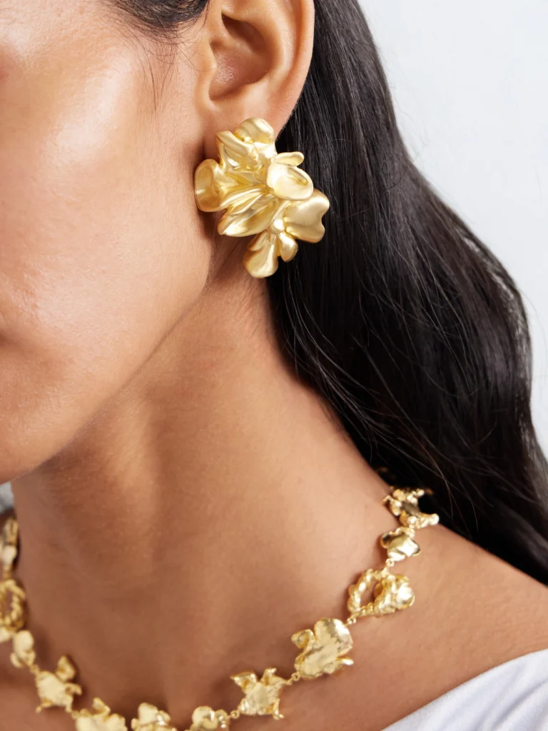 Completedworks Splotch Gold Vermeil Earrings