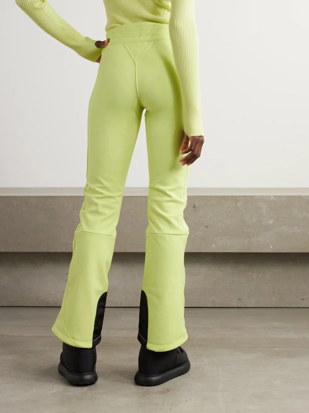Back view of the Cordova Bormio Stretch Tech-jersey Ski Pants