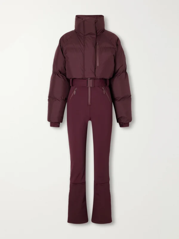Cordova Myoko Belted Quilted Down Ski Suit